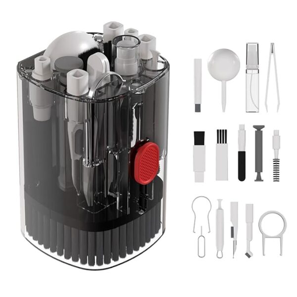 Portronics Clean T 21 in 1 Smart Multifunctional Gadget Cleaning Kit for Laptops, Smartphones, Keyboard, Earbuds, Earphone