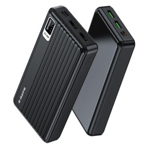 E GATE 204B Powerbank | 20000mAh | 22.5W Fast Charging | QC + PD | Dual Input Port : Type C & Micro USB