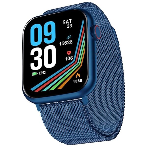 Fire-Boltt Lumos Stainless Steel Luxury Smart Watch with 1.91” Large Display, Bluetooth Calling, Voice Assistant