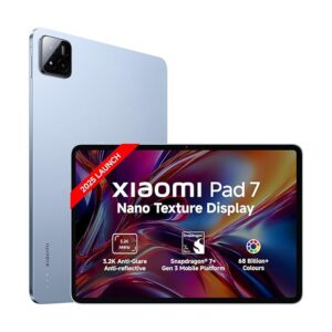 Xiaomi Pad 7 Nano Texture Display| Snapdragon 7+ Gen 3| 3.2K Display (28.44 cm /11.2") Tablet| 12GB, 256GB| Anti-Reflective| Anti-Glare| HyperOS 2| 68 Bn+ Colours| Dolby Vision Atmos | Mirage Purple